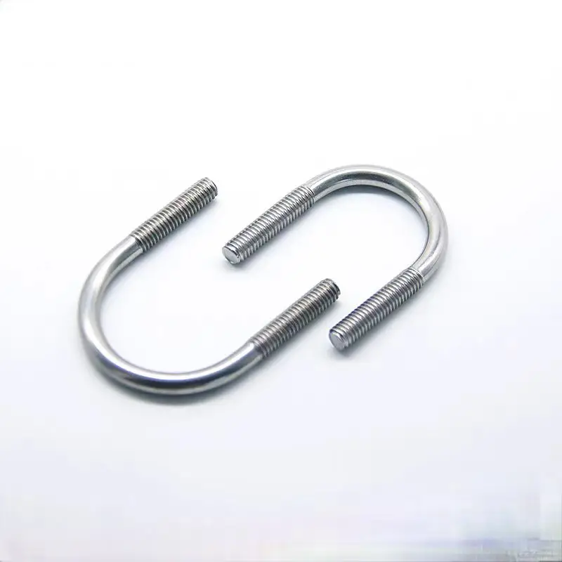 The manufacturer sells high-quality U-bolts carbon steel stainless steel U-screws and U-pipe clamps