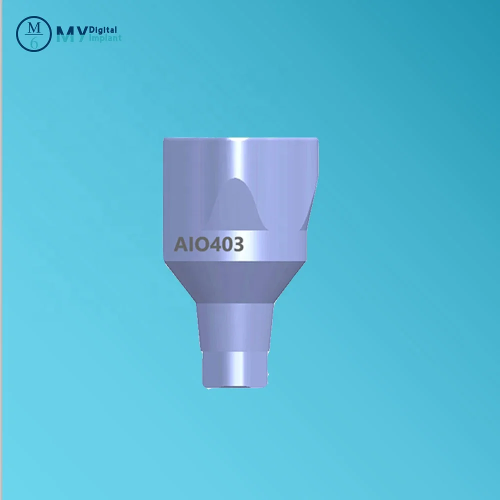 Точный стоматологический формирователь десны с шестигранной головкой & non-гекс 1 трехступенчатая имплантат Dentium intercae для внутриоральные сканирования