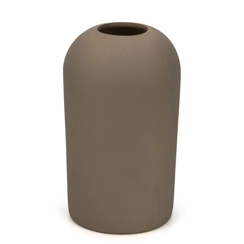 customized design home decorative durable resin table flower vase