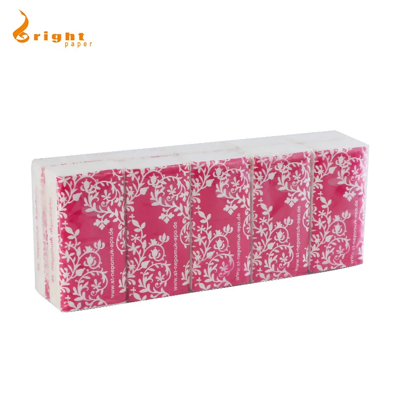 2024 Hot Sale Pocket Tissue Paper Soft Layer Wood Pulp for Office Hotel Home Face Cleaning Facial Tissue Paper