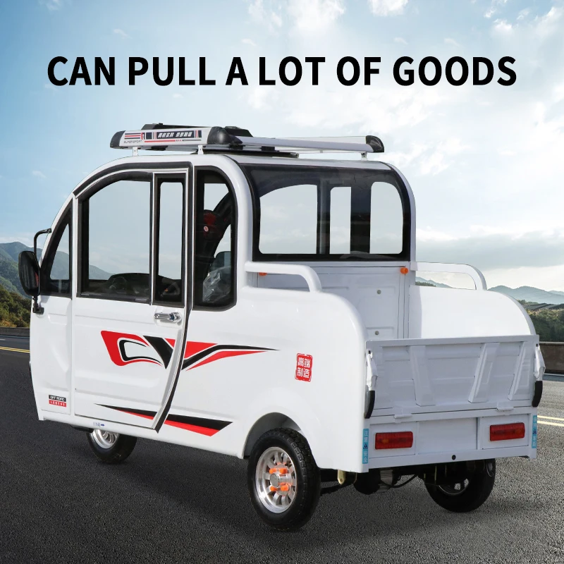 used Quality Three Wheel Electric Pickup Tricycle