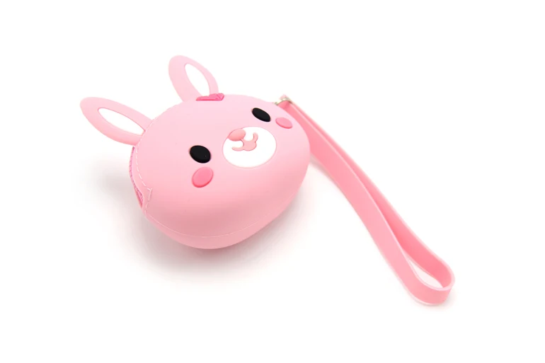 Silicone Coin Purse Key Holder Wallet Case Rubber Money Pouch Coin Purse Keychain