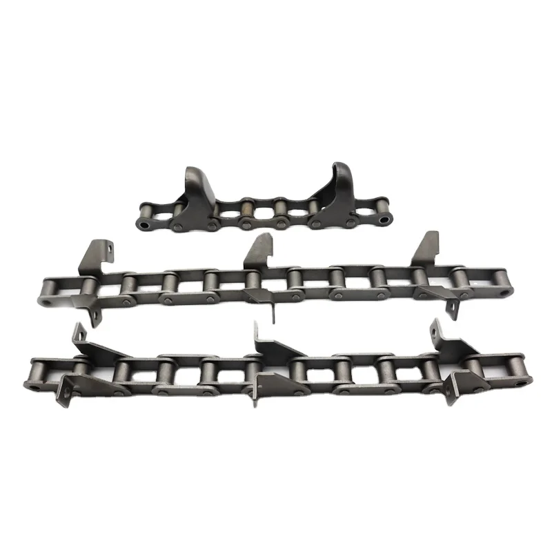 Сельскохозяйственная цепь для сборщика риса, конвейерная цепь с приспособлением (A, CA, C, S тип), роликовая цепь