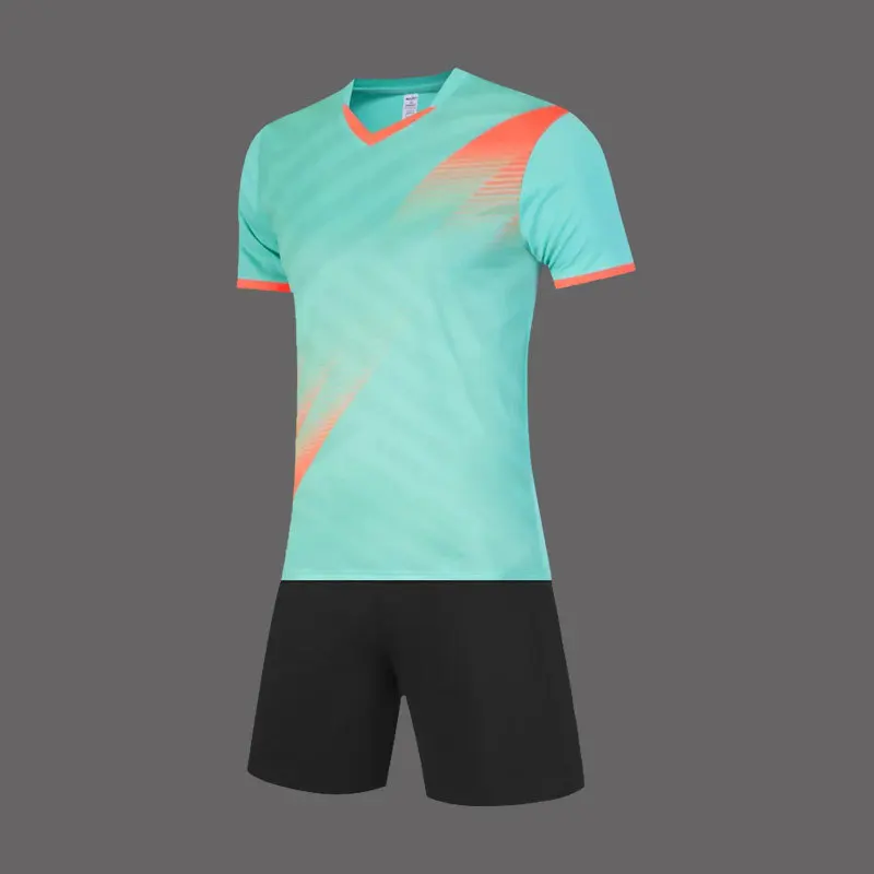 Customized Soccer Jerseys for Kids Vintage Soccer T-shirt Training Retro Men Football Uniform Soccer Uniforms Sets Kids Clothing