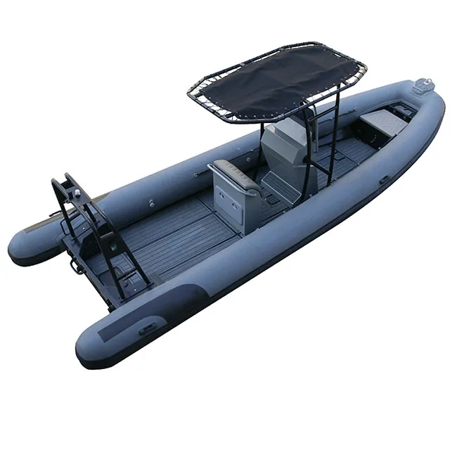 Высокая скорость RHIB 700 алюминиевый ребро орка гипалон/ПВХ надувные лодки для продажи