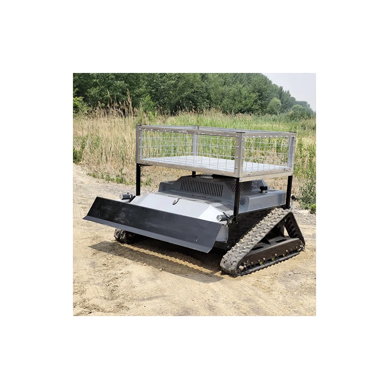 2024 Новый DZR дешевый высококачественный робот для стрижки газонов с дистанционным управлением восхождения на холм вырубки выходе из сельского хозяйства