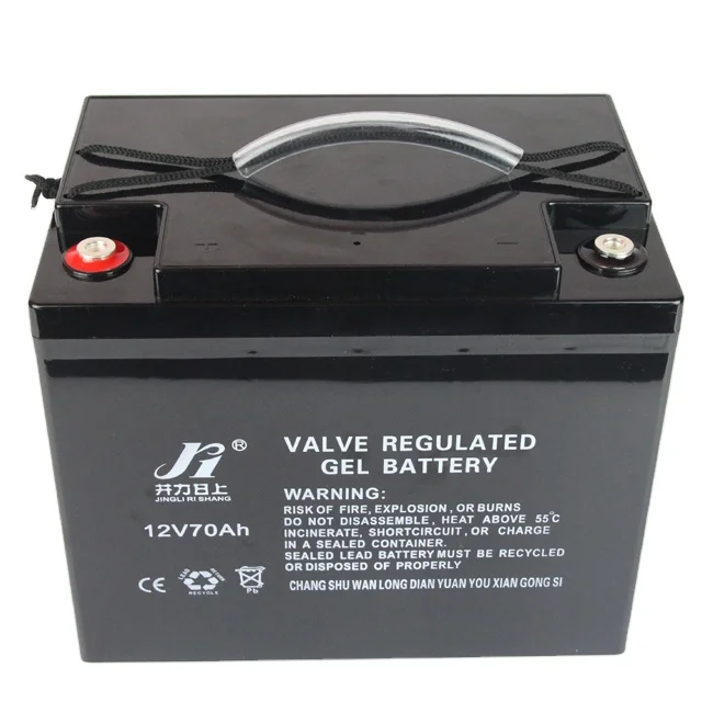 JLRS Deep Cycle Solar Gel Battery 12V 70Ah 100Ah 200Ah 250Ah 150 Amp 12 Volt Rechargeable Lead Acid Battery Wholesale Price