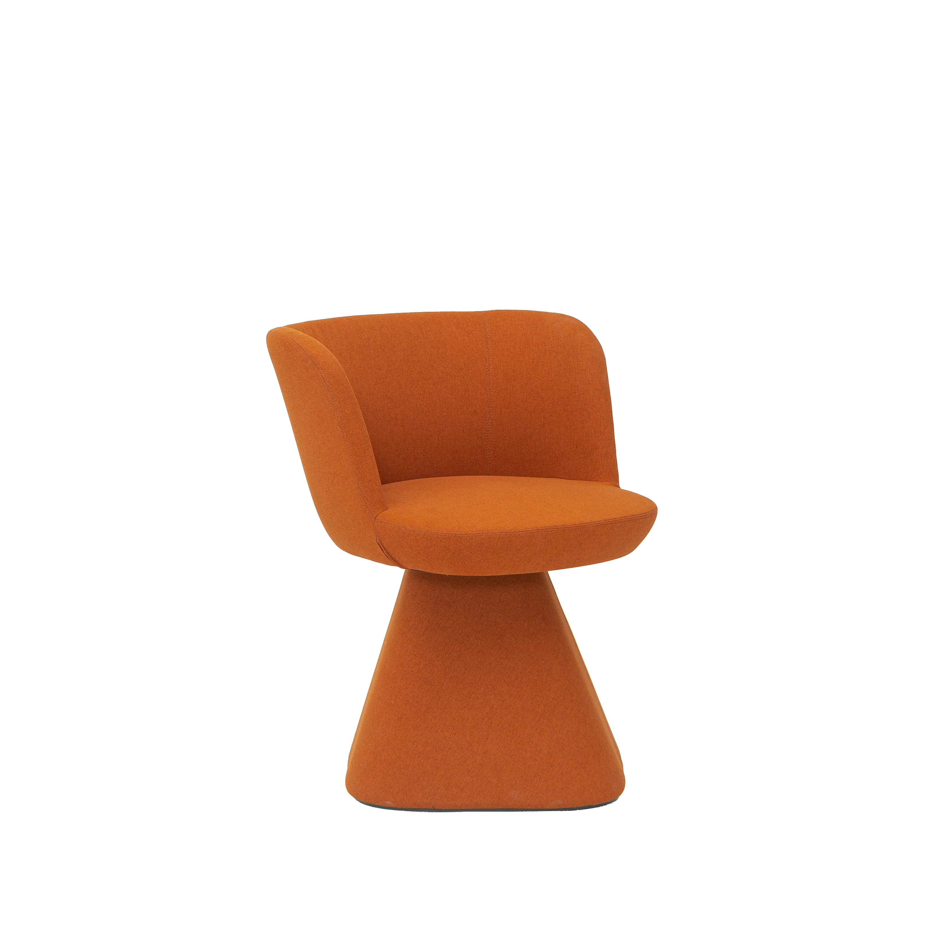 Hot-Selling Living Room Furniture Thick Resilient Sponge Upholstered Seat Swivel Arm Chair For living room