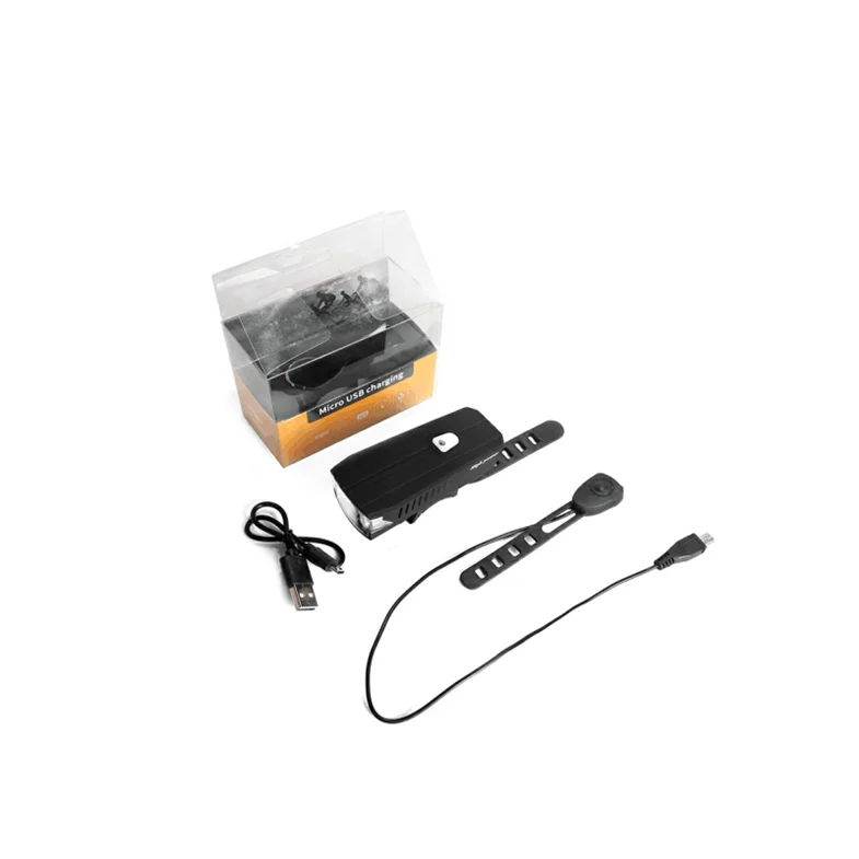 Led Front Bike Lights Usb Rechargeable Bicycle Bell Light