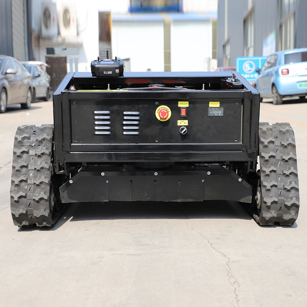 2023 NEW Mini crawler remote control zero turn lawn mower grass blade Robot Mower for agricultural machinery