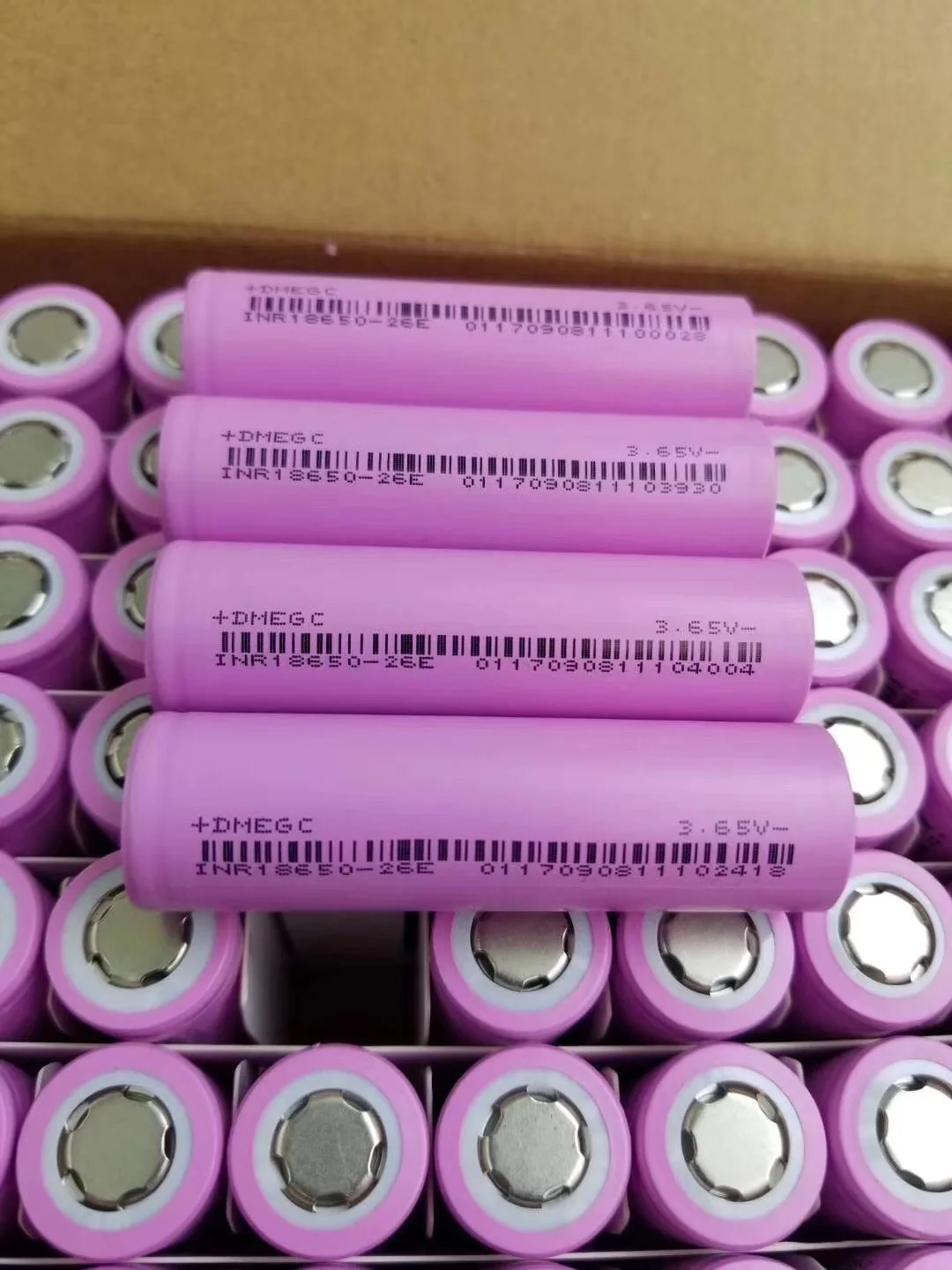 Original 18650 2600 mAh Battery for DMEGC 2600 mAh 5C 18650 Battery Rechargeable Li-ion Batteries