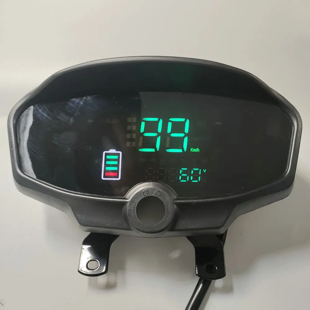Electric Bicycle Tricycle Instrument Panel 48V60V72V Universal LCD Display Assembly Accessories Battery Speed Mileage