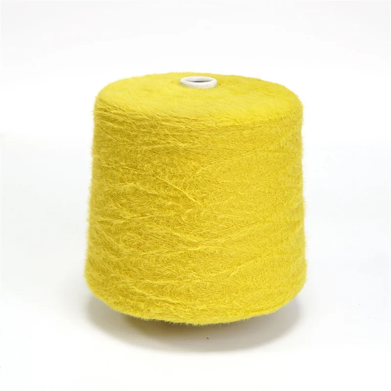 High Quality Long Hair Fluffy Feather Yarn 0.5cm 0.9cm 1.3cm 2cm Nylon Mink for Knitting