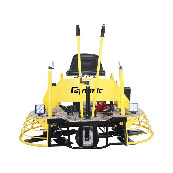 DYNAMIC High efficiency Japanese engines ride-on power trowel