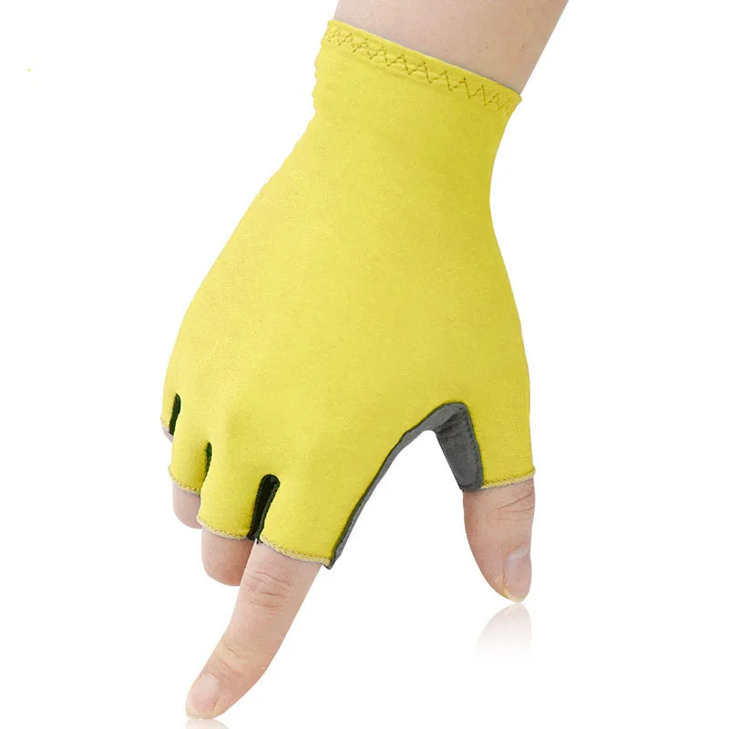 High quality dirt bicycle cycling sports gloves custom BMX MTB MX ATV Mountain Bike half finger gloves for Men Women