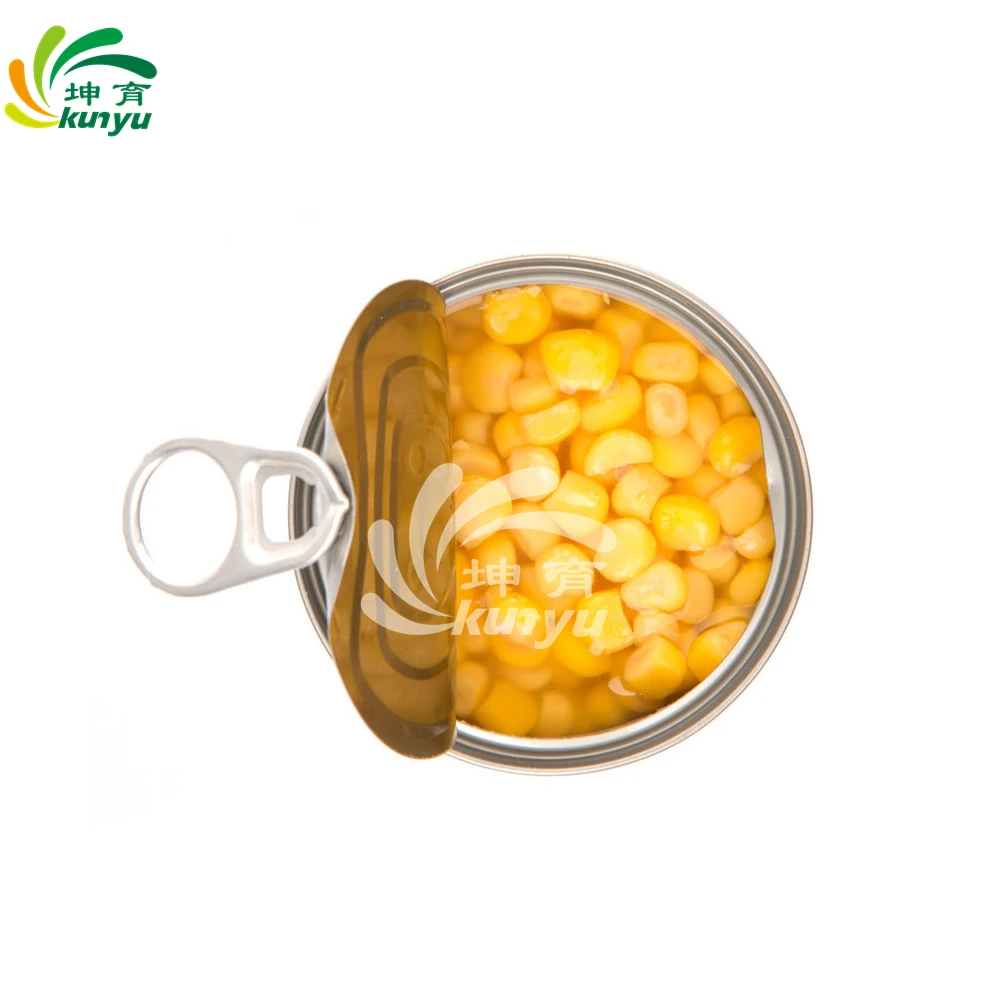 Top Quality canned sweet corn easy open canned OEM service