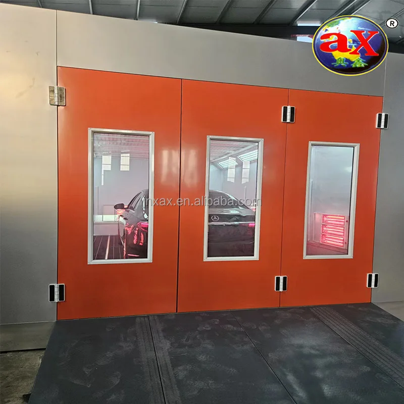 Car oven spray booth baking Heated paint oven Mobile spray booth car painting
