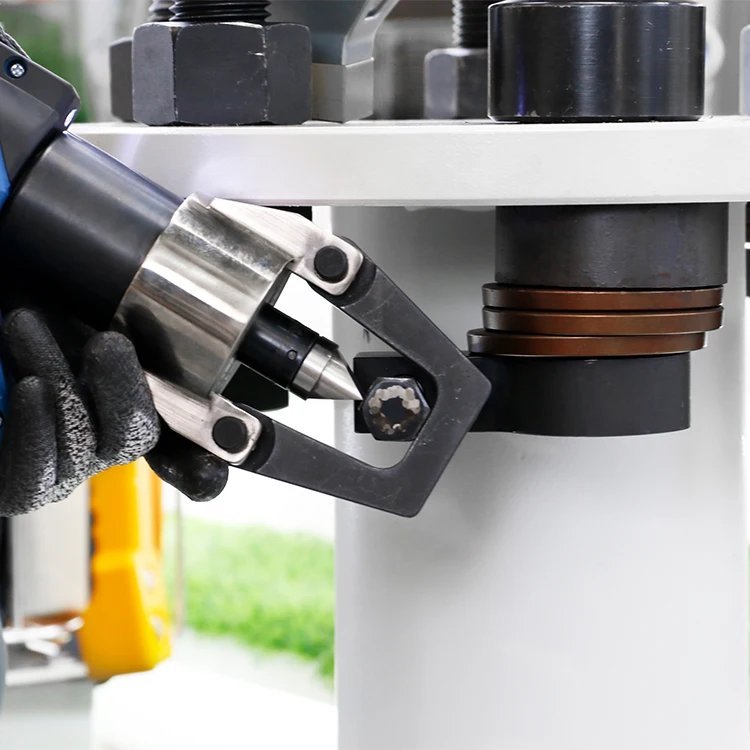 ECT-120UNV  Multifunction Hydraulic Cable Crimping Cutting Punching Nut Splitting Battery Power Tools