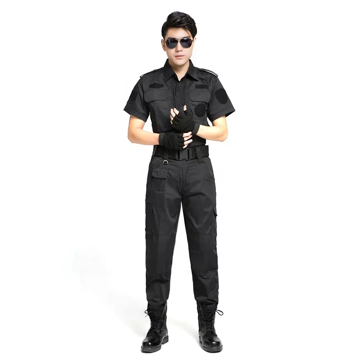 
New Style Custom Security Guards Shirt Workwear T-Shirt Casual Uniform 