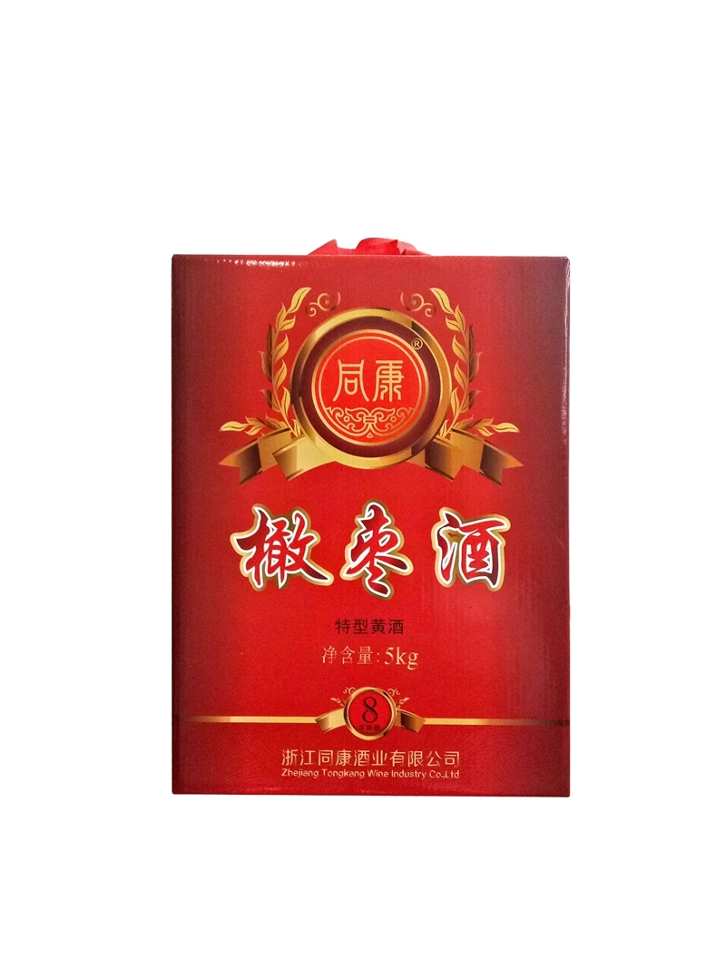 Wholesale High Quality Dried Rice Wine Red 5L jujube Rice Wine