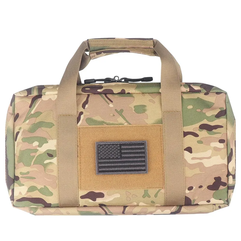 Durable Fully Padded Protective Soft Gun Case Fiream Magazine Carry Handbag Shooting Range Bag