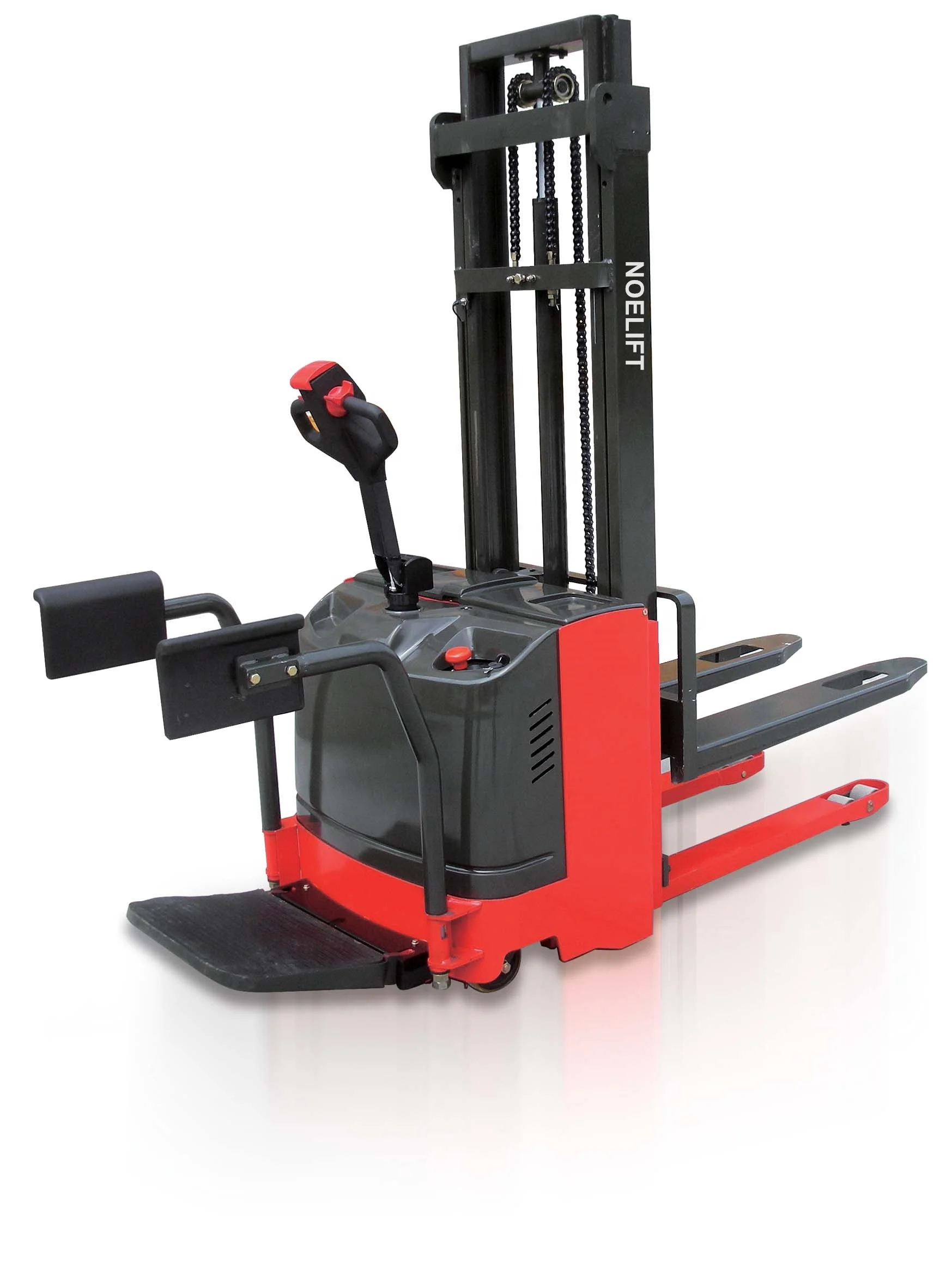 Chinese Manufacturer Platform Electric Pallet Stacking 2 Ton Forklift Truck With High Quality