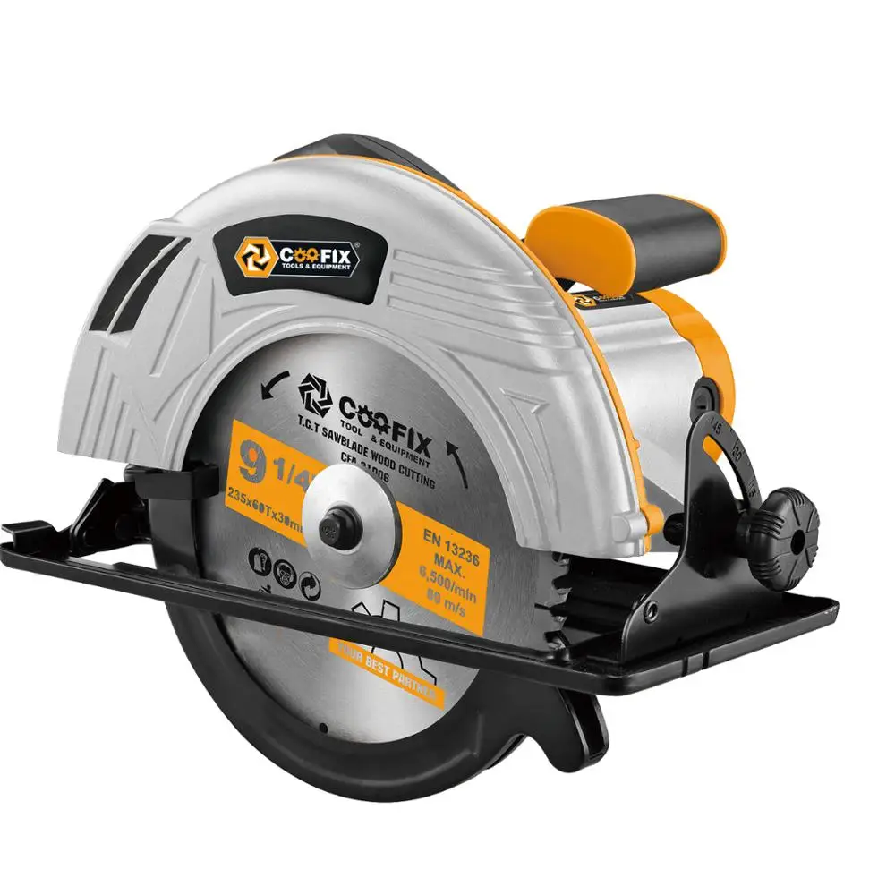 235MM 40T Industrial Cutting Machines Electric Circular Saw For Wood COOFIX CF-CS006