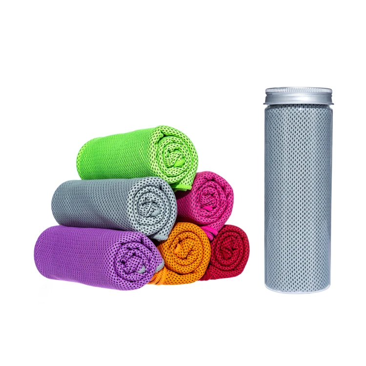 Magic Key Sweat Custom Logo Color Printed Super Sport Gym Ice Cooling Towel