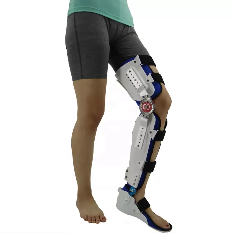 Hongan Customized comfortable medical knee ankle foot orthosis Knee Orthosis Arthritis for foot rehabilitation