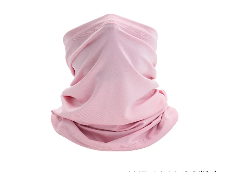 Breathable sunscreen ice silk outdoor magic neck cover sports head cover face scarf bandana