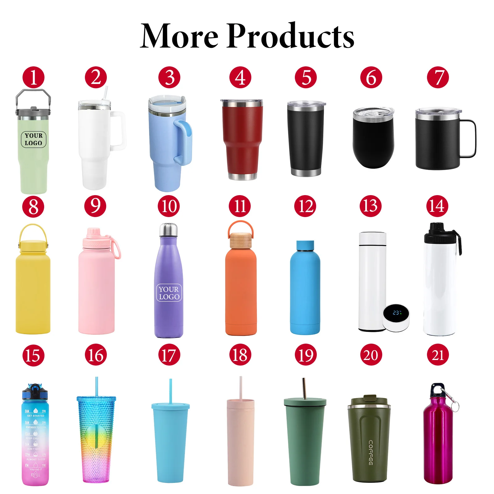 USA Warehouse 40oz Sublimation blanks Adventure Quencher Travel Mugs Stainless Steel Vacuum Insulated 40oz Tumbler with Handle