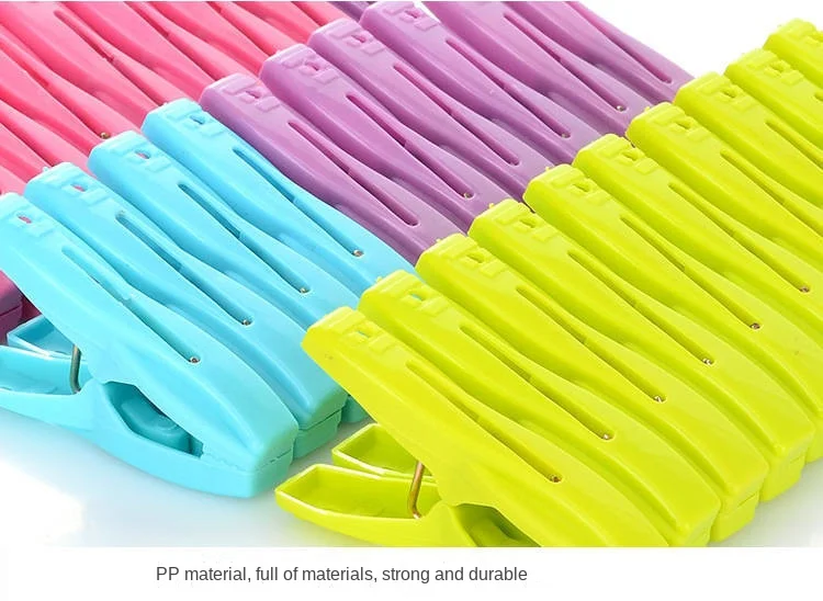 30pcs Plastic Clothes Pegs Laundry Clothespin Clothes Pins Storage Organizer Quilt Towel Clips Spring With Basket Cabides Hanger