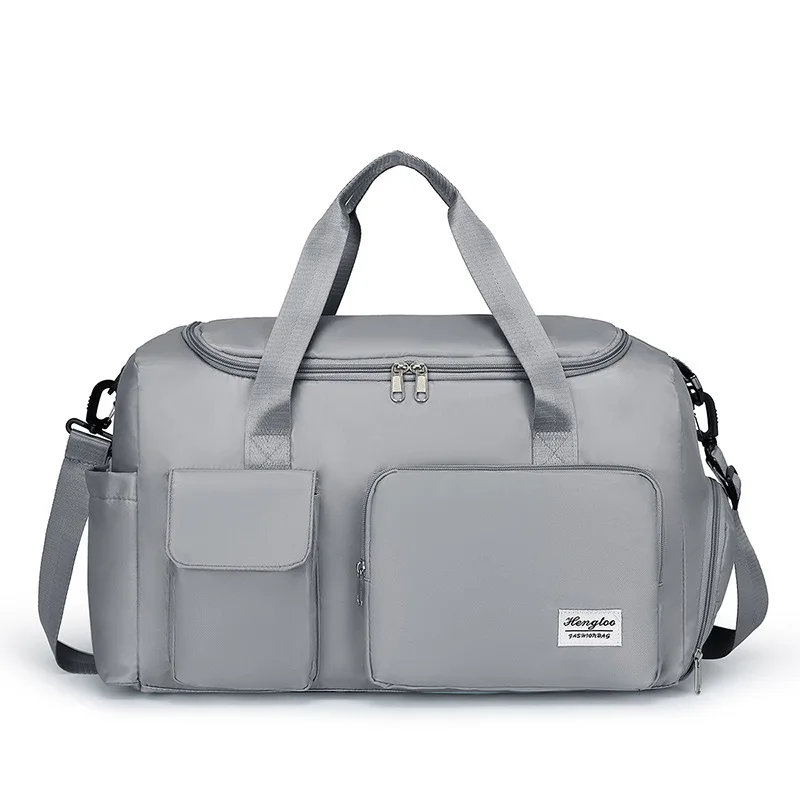 Hot Sale Large Capacity Travel Bag Waterproof Sport Gym Travel Duffel Bag With Shoe Compartment