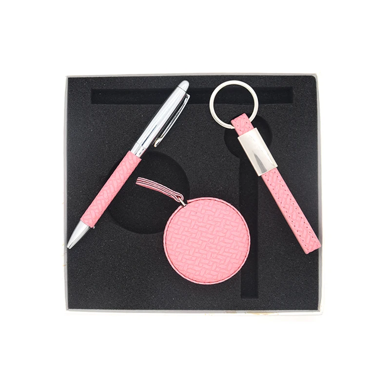 2022 Promotional Luxury Valentine Business Christmas Corporate Men Gift Sets For Pen Keychain Tape Measure
