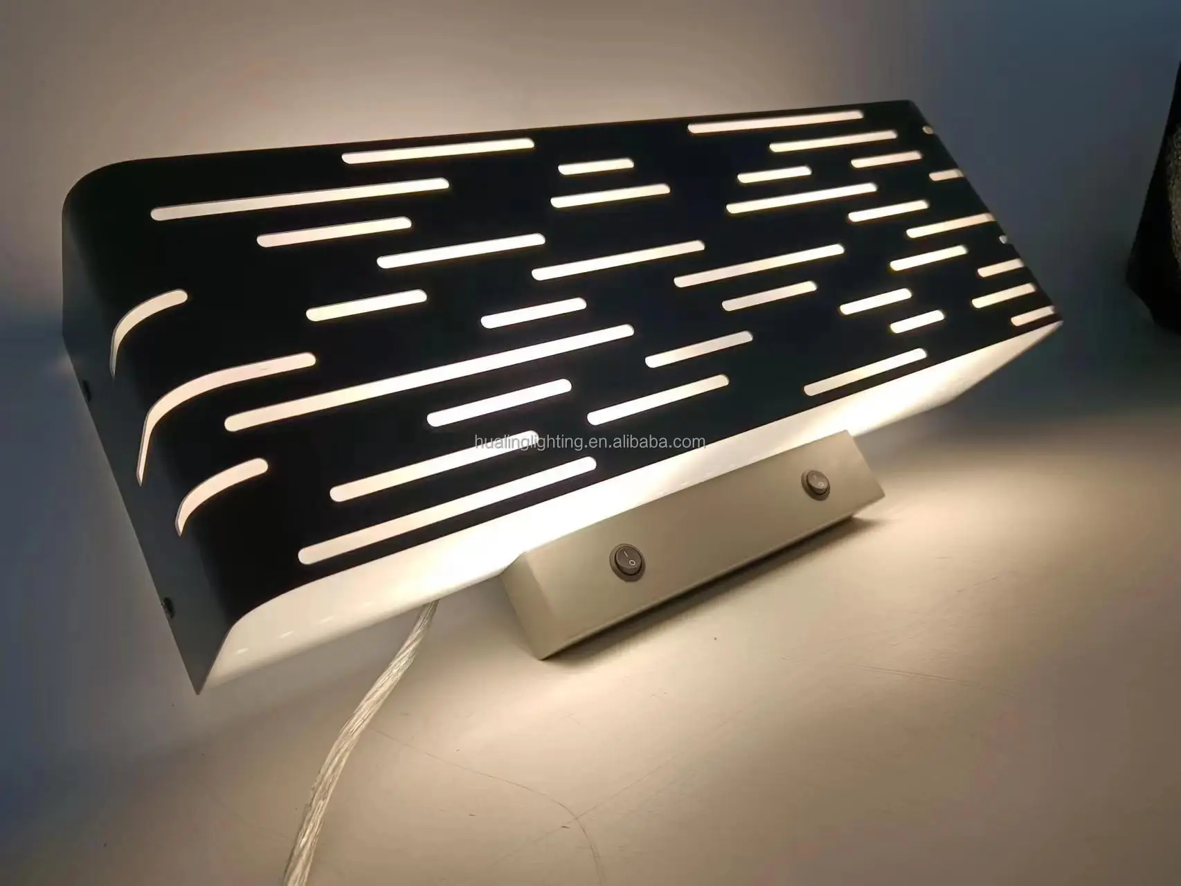 UL ETL IHG Holiday Inn Express Tiger Twinkle gloss Wall Mounted led light king queen headboard bedside sconce lamp