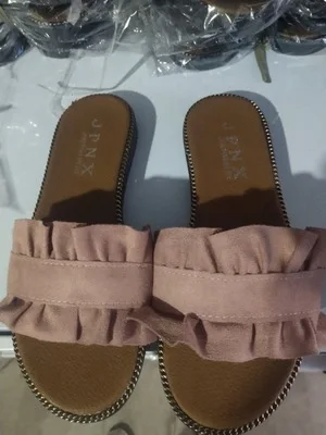 HLS011 summer sandals nice lace women classic ladies flat slippers