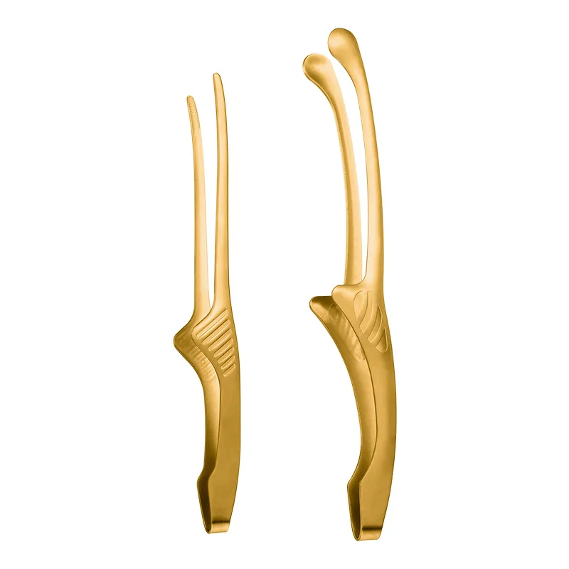 Kitchen Gadgets Restaurant Buffet Stainless Steel Tweezers Barbecue Tongs Kitchen Utensils Food Tongs