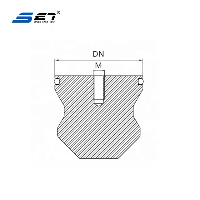 BHJT-20 New Designs Widely Used Aluminum Protective Plug For Zero-point Systems