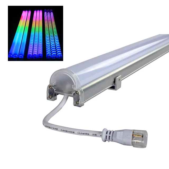 Architectural Project Building Facade Dmx512 8 10 20 Pixel Rgbw Rgb Led Tube Linear Light Bar