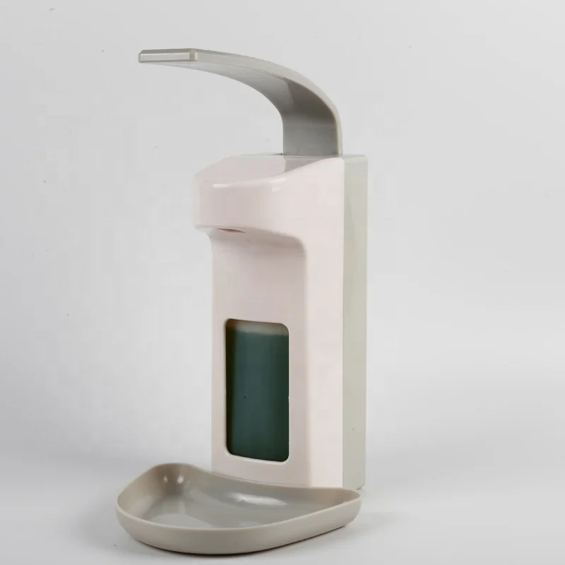 1000ml ABS plastic Wall mounted Elbow Sanitizer Dispenser for hospital