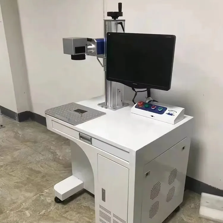 JIHUI 5W/3W Fiber Laser Marking Machine High Quality Split Portable Fiber Laser Coding Machine