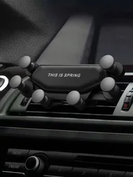 A car gravity mobile phone bracket new car air outlet bracket car gift fixed mobile phone bracket manufacturer