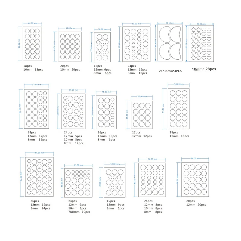 ACNE Pimple removal cover spot dots Invisible with Tea tree oil salicylic acid transparent hydrocolloid  PATCH