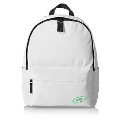 REACH Certificate College bags Reusable Lightweight Teenager Unisex waterproof Classic Durable RPET Fabric backpack