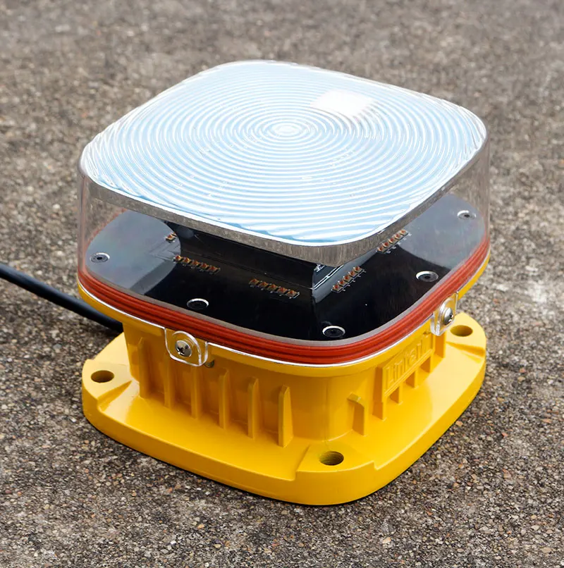ICAO FAA Low price Solar LED aviation beacon light/tower blinking lamps/aircraft warning lamps singapore for wholesale