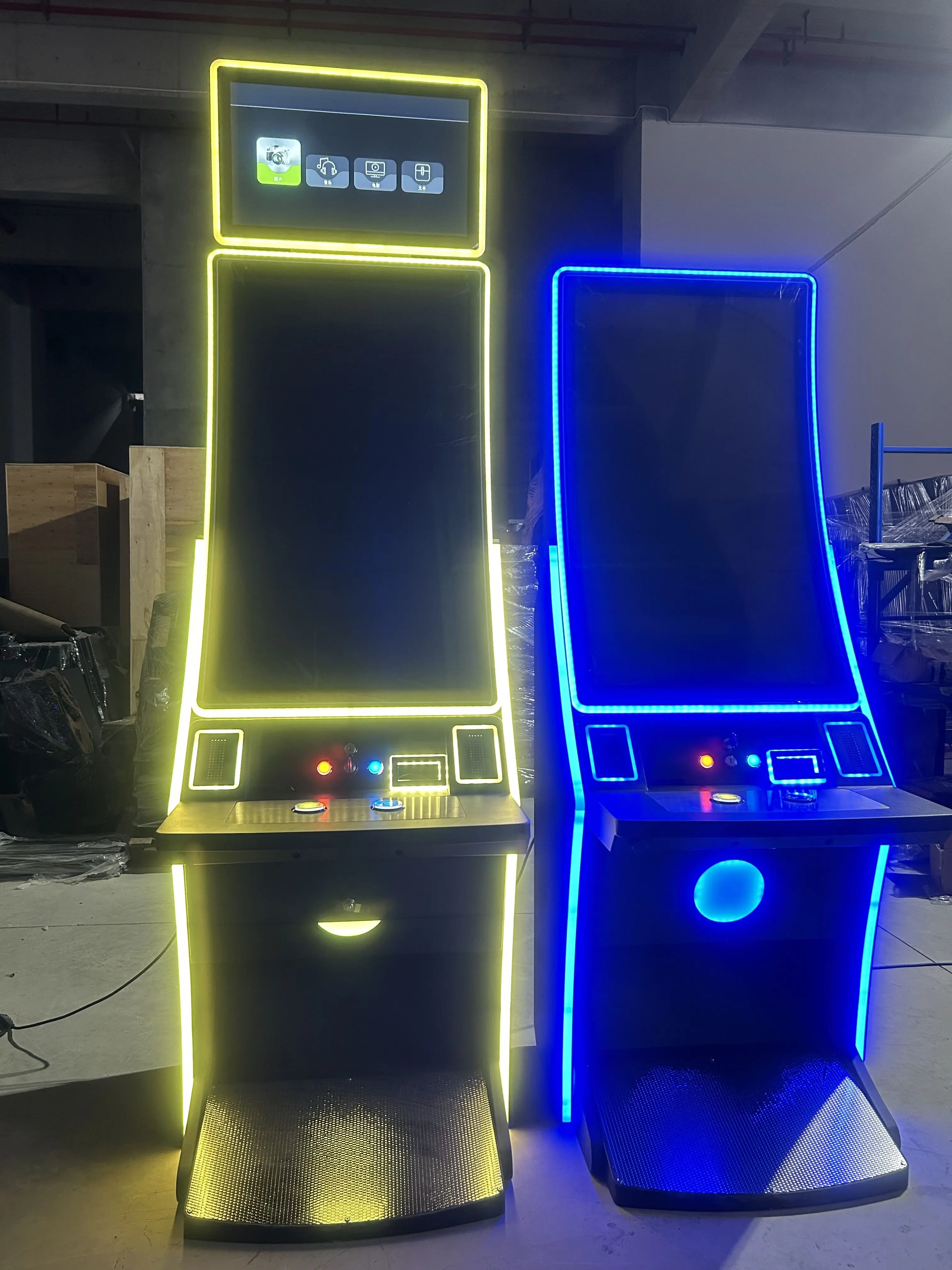 Hot Popular 43 Inch Curved Touch Screen Coin Operated Touch Panel Skill Game Cabinet Game Machine