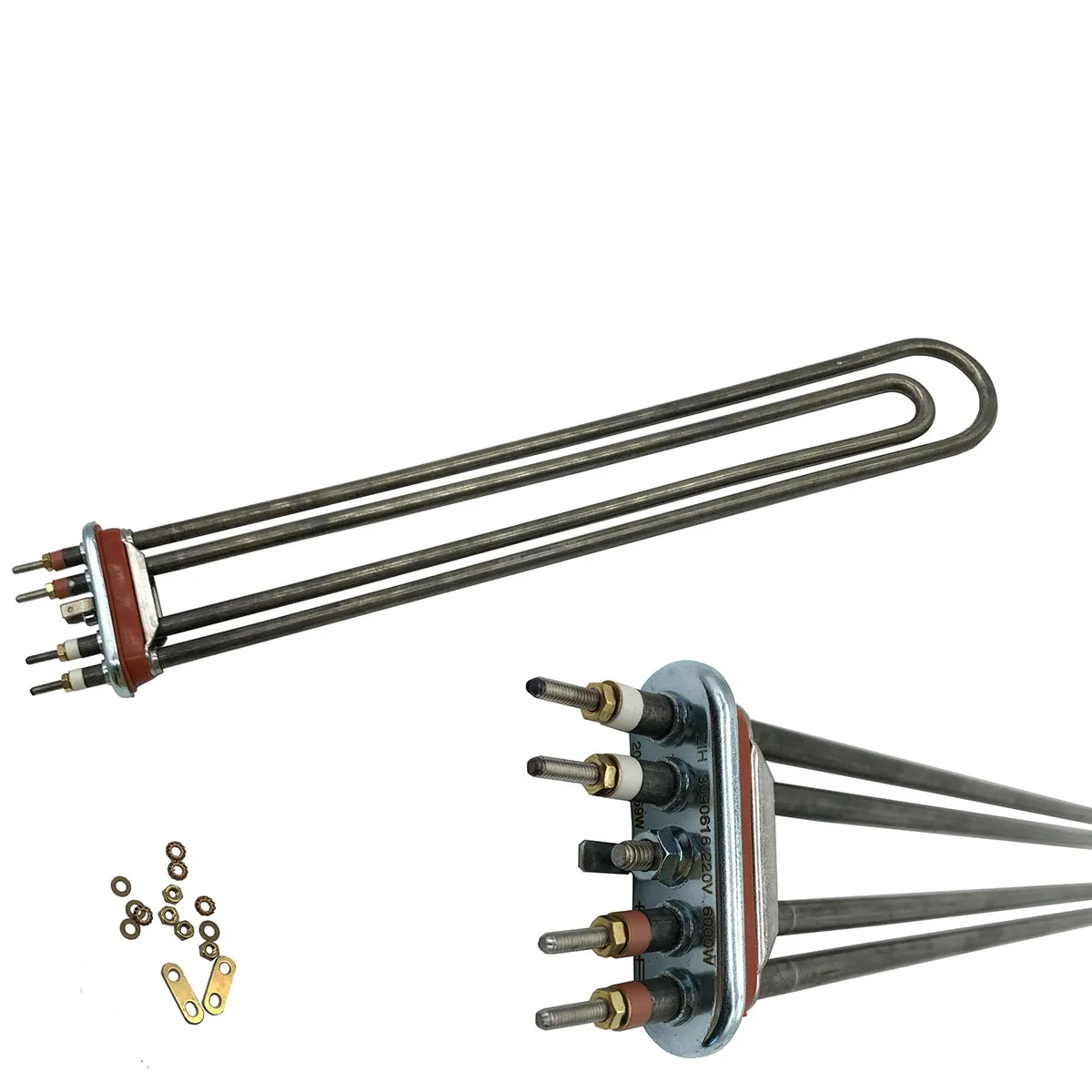 Запчасти для посудомоечной машины 02-324637-001 220 В 6 кВт 6000 Вт промывочная нагревательная трубка HOBART CCA E80 CCA200 CNA Series