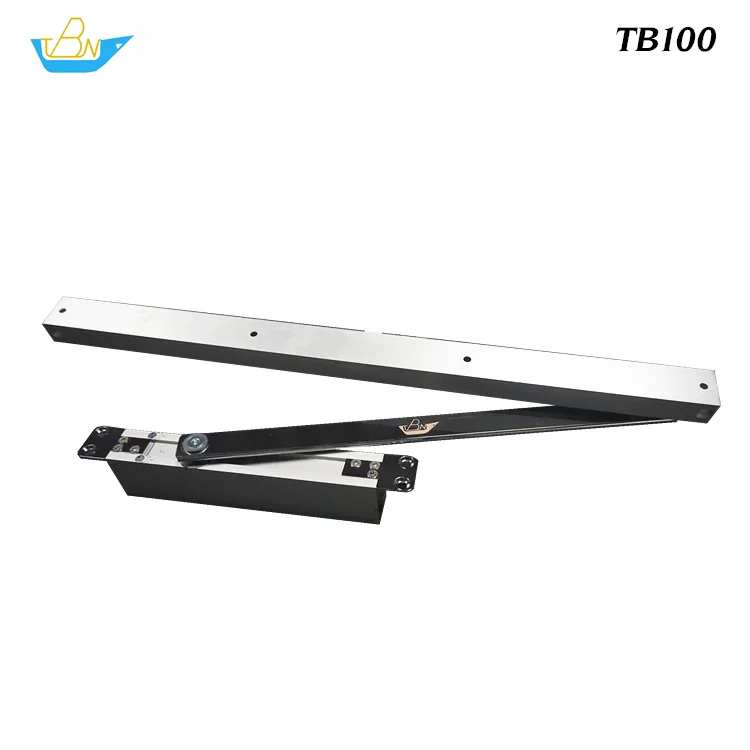 TB100 High Quality Slide Rail Concealed and no left and right hand installation Hold-open door closer