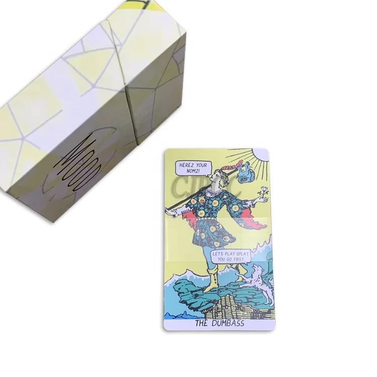 Carte Oracle Impression PVC Tarot Card Affirmation Cards Custom Printing