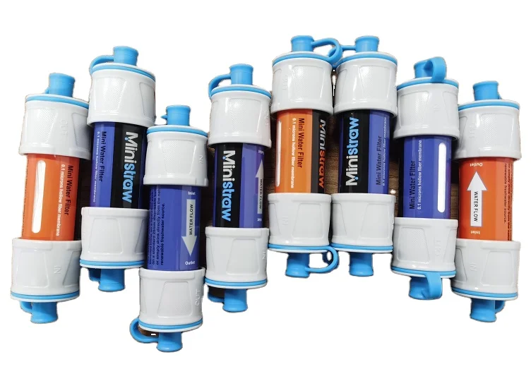 wholesale personal life relief water filter straw portable water filter for hiking